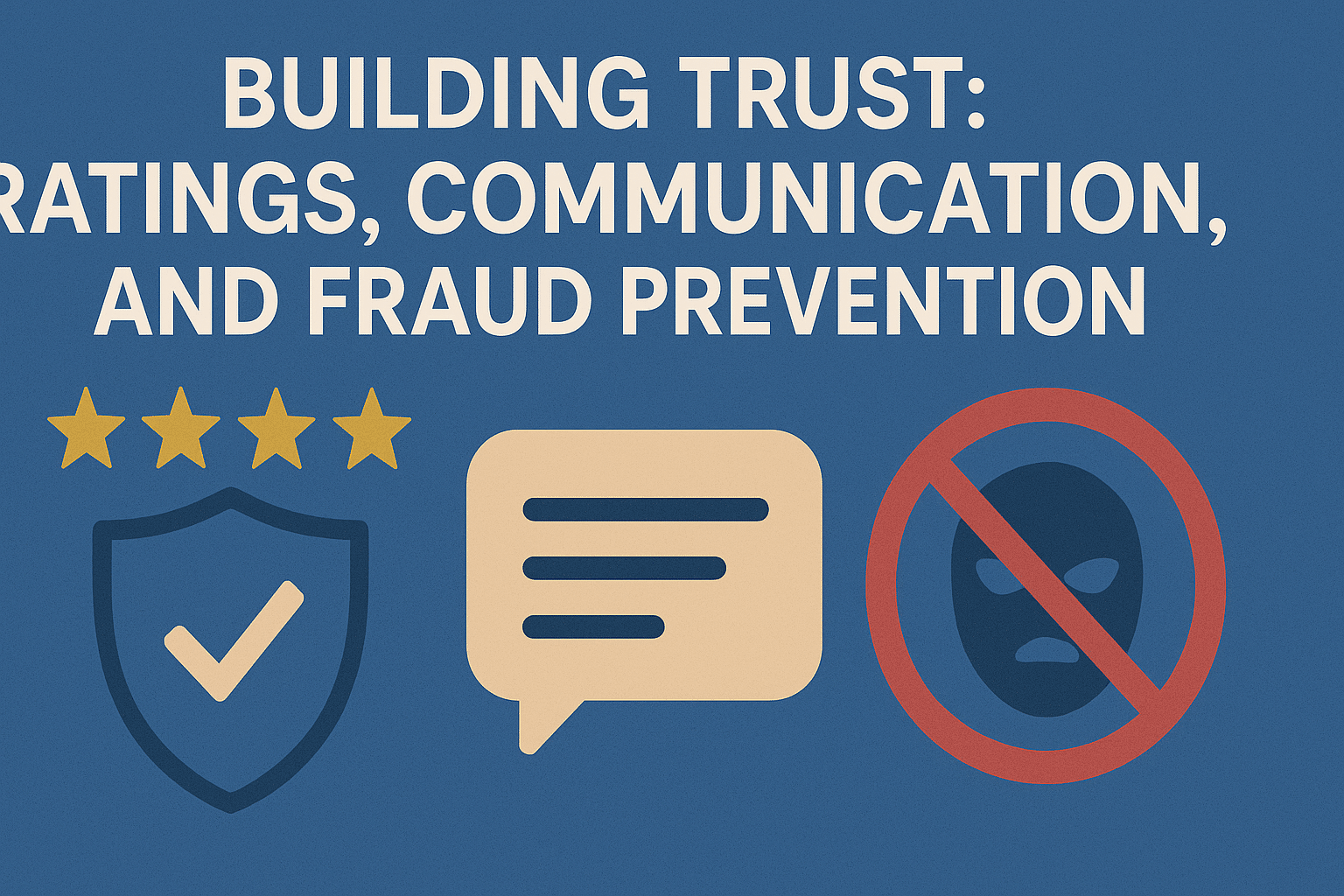Building Trust Ratings, Communication, and Fraud Prevention